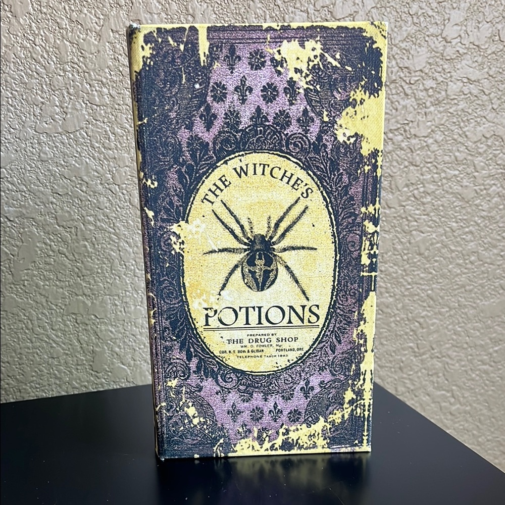 The Witch's Potions Decorative Book
